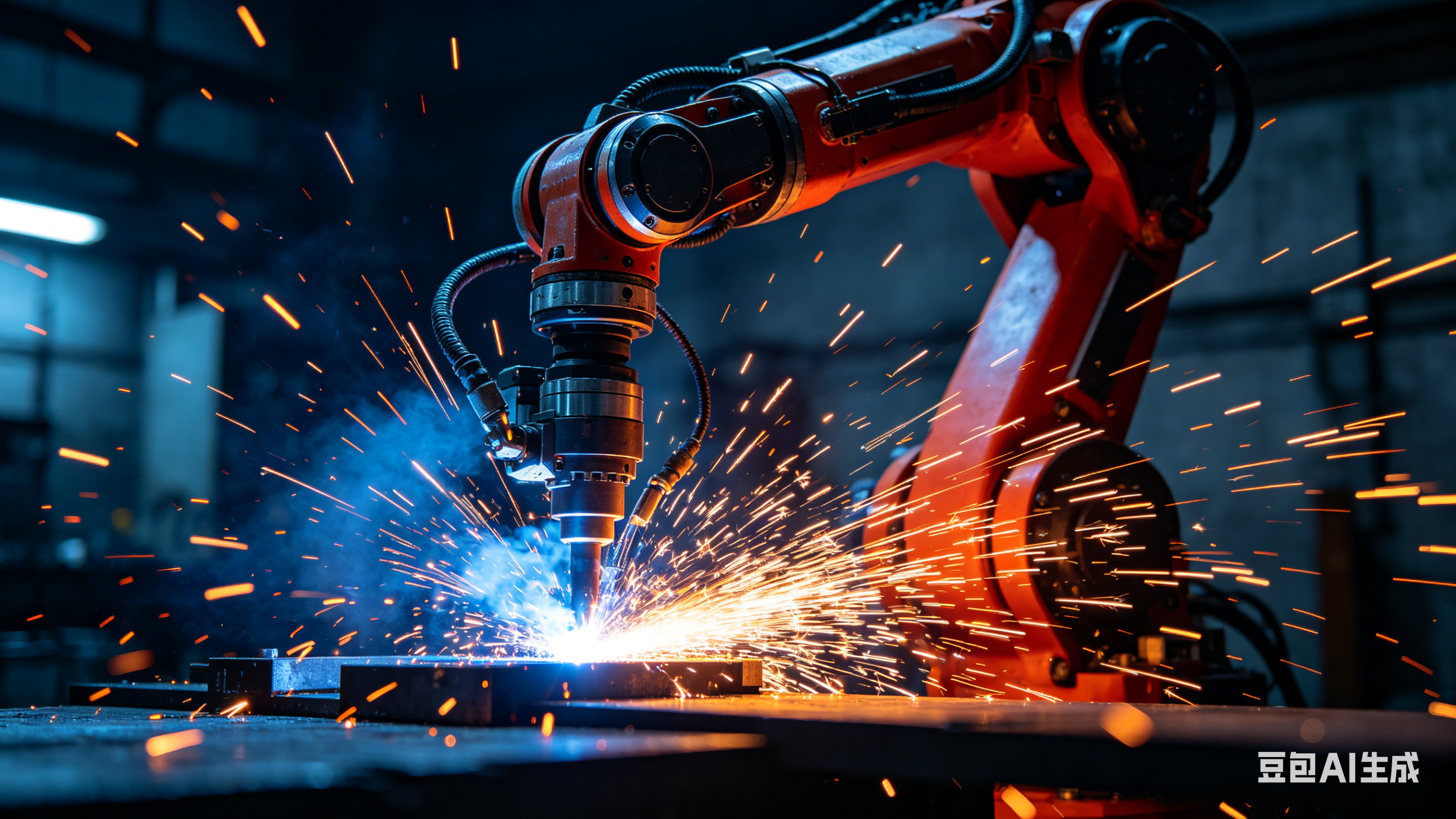 智能工业机器人